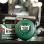 Proraso Professionele en verfrissende scheerzeep met eucalyptusolie en menthol, 150 ml