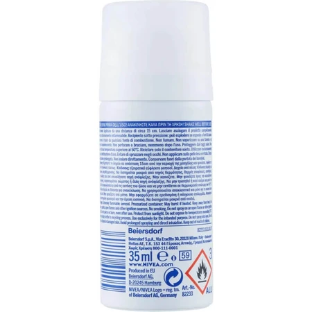 Nivea Black &amp; White - Deodorant Spray, 35 ml