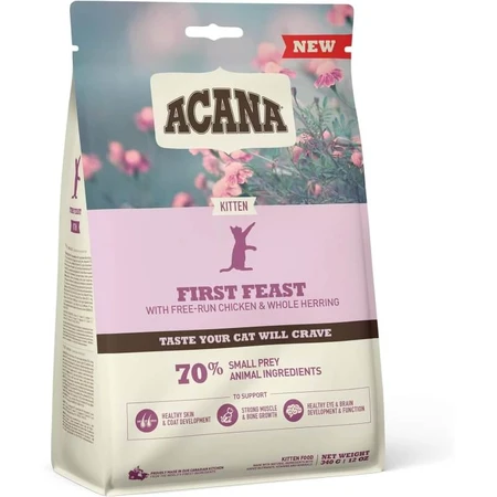 Acana Kitten First Feast - Pienso completo para gatos y gatitos, 340 g
