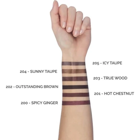 Pupa Vamp! Eye Pencil - 2-in-1 Waterproof Eye Pencil No. 202 Outstanding Brown