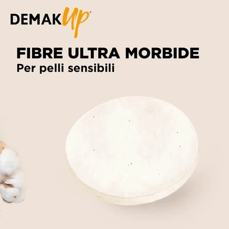 Demak Up Sensitive - 60 discos desmaquillantes redondos