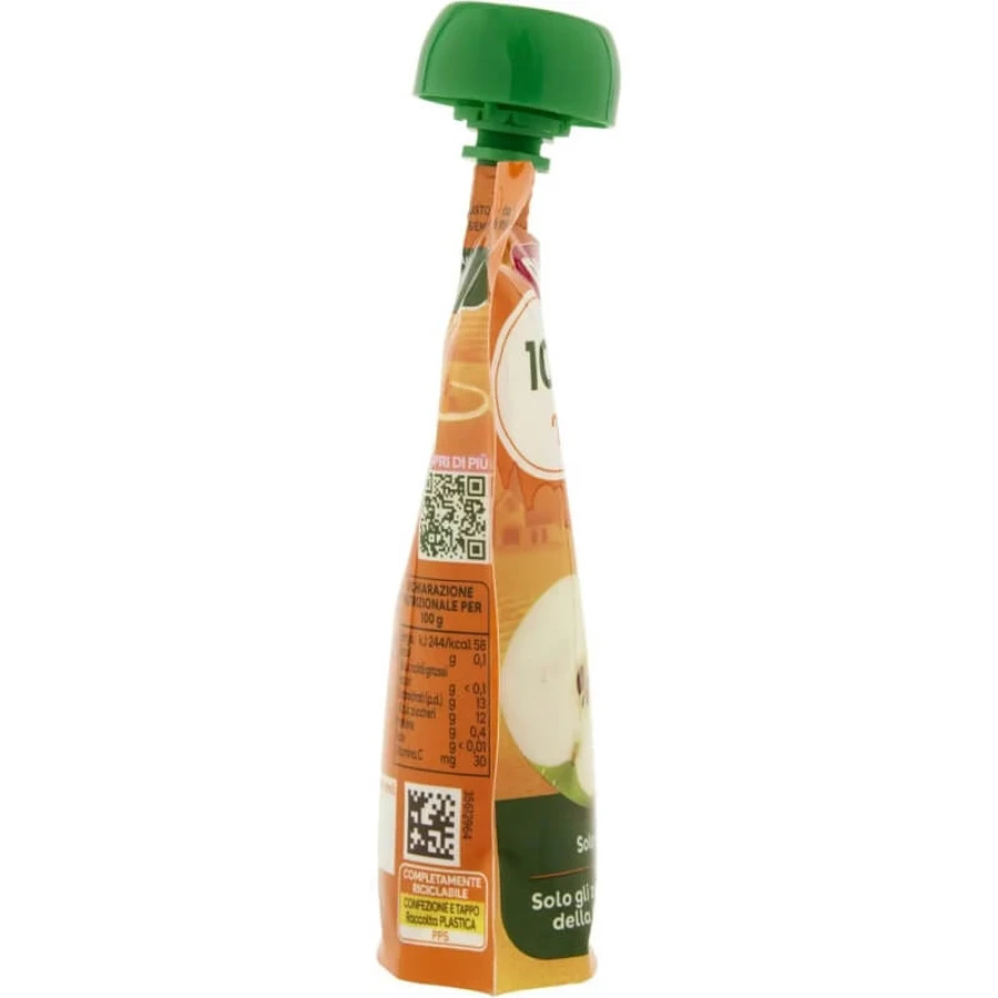 Plasmon Squeeze & Enjoy – Apfel-Mango-Snack, 100 g