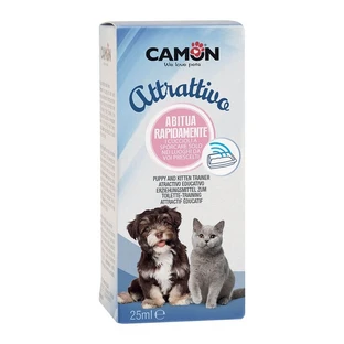 Camon Attractive – Hygieneprodukt für Hunde und Katzen, 25 ml (beschädigtes Etikett)