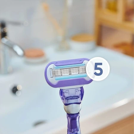 Gillette Venus Deluxe Smooth Swirl - 3 vervangingsmesjes