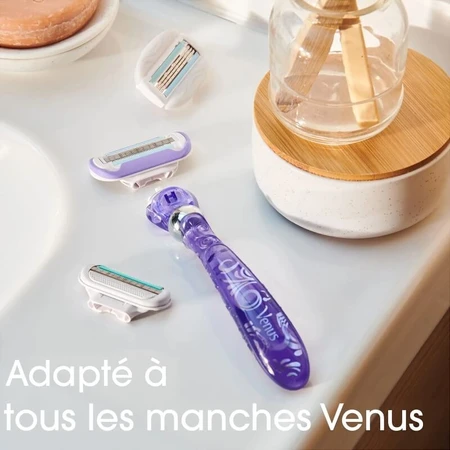 Gillette Venus Deluxe Smooth Swirl - 3 vervangingsmesjes