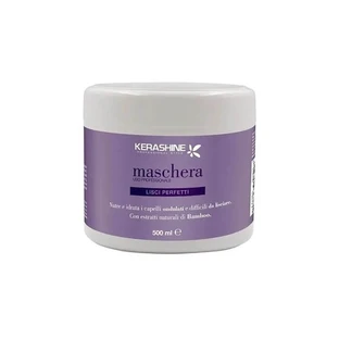 Kerashine Perfectly Smooth - Mascarilla capilar hidratante y nutritiva, 500 ml