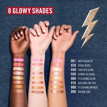 Rimmel Multi-Tasker Turbocharged Glow - Liquid Highlighter No. 005 Iconic as Usual