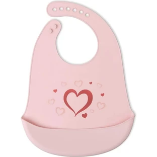 Kiokids Silicone Bib - Pink