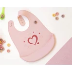 Kiokids Silicone Bib - Pink