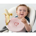 Kiokids Silicone Bib - Pink