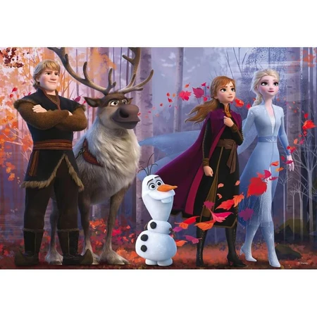 Lisciani Disney Frozen 2 – 108-teiliges doppelseitiges Supermaxi-Puzzle