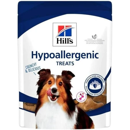 Golosinas hipoalergénicas de Hill's - Alimento complementario hipoalergénico para perros adultos, 200 g