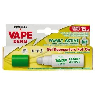 Vape Derm Family Active – Gel zur Anwendung nach der Akupunktur, 15 ml Roll-On