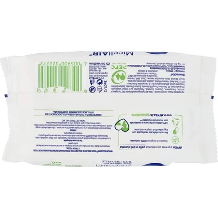 Nivea Make-up-Entferner-Tücher mit Mizellenwasser, 25 Tücher