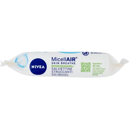 Nivea Make-up-Entferner-Tücher mit Mizellenwasser, 25 Tücher