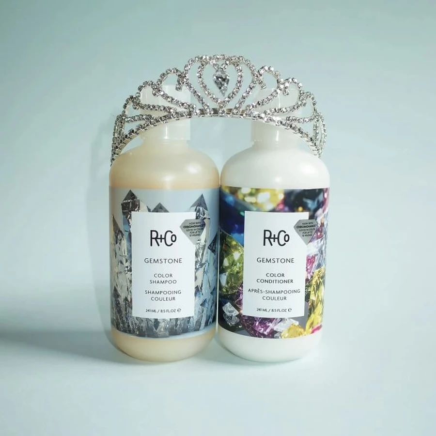 R+co Gemstone Color Conditioner - Conditioner voor gekleurd haar, 241 ml