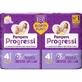 Pampers Progressi: paquete doble de 42 pañales, talla 4 maxi, 7-18 kg