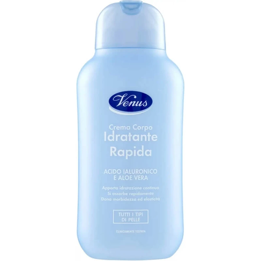 Venus snel intrekkende hydraterende lichaamscrème voor alle huidtypes, 250 ml