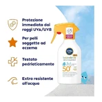 Nivea Sonnenschutz LSF 50+ Sun Babies & Kids 5-in-1-Sonnenschutzspray für Kinder, 250 ml