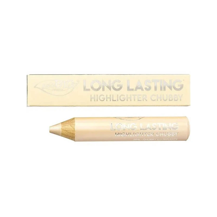 Purobio Long-Lasting Chubby Highlighter - Crayon enlumineur - N° 024L Champagne