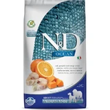 Farmina N&amp;d Ocean Adult Medium &amp; Maxi met kabeljauw, pompoen en sinaasappel – Compleet hondenvoer, 2,5 kg