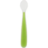Cuchara de silicona blanda de Chicco, a partir de los 6 meses, verde
