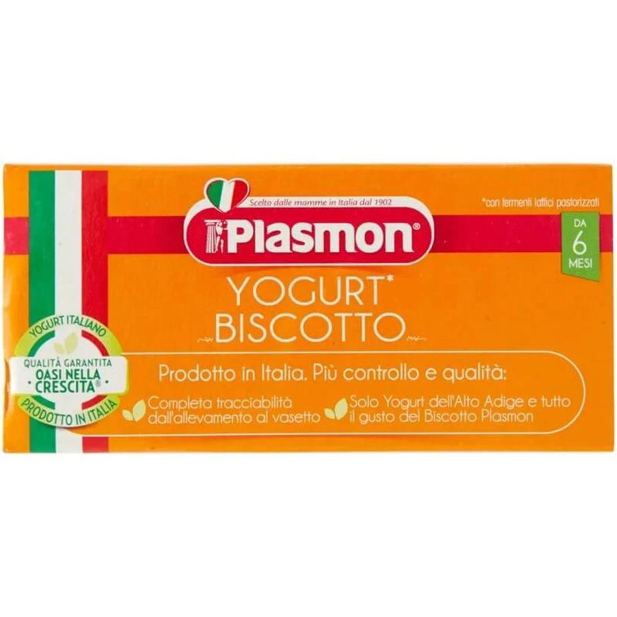 Plasmon homogenisierter Joghurt mit Keksen, 120 g x 2 Stück