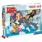 Clementoni Supercolor – 24-teiliges Maxi-Puzzle: Tom &amp; Jerry