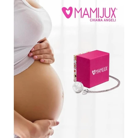 Mamijux Call the Angels - Chaîne en acier avec pendentif « Smooth Feet »
