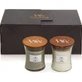Woodwick Gift Set: 2 Medium Candles