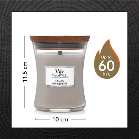 Woodwick-cadeauset: 2 middelgrote kaarsen