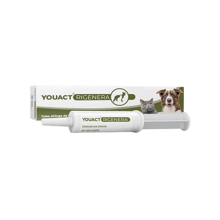 Msd Animal Health Rigenera - Crema dermatológica regeneradora para perros y gatos, 10 g
