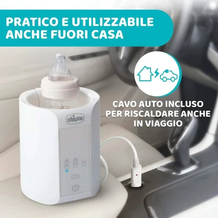 Calentabiberones Chicco para casa y viaje