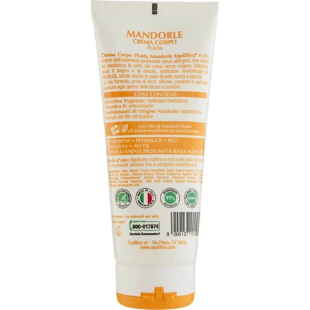 Equilibra Almonds - Vloeibare lichaamscrème 200 ml