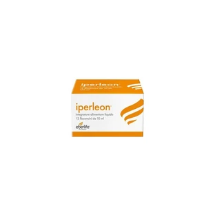 Eberlife Iperleon, 12 vials of 10 ml each, citrus flavor - dietary supplement for physical and mental fatigue