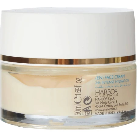 Phytorelax Bio Hydro Oats – 24-Stunden-Intensiv-Feuchtigkeitscreme für das Gesicht mit Hyaluronsäure, 50 ml