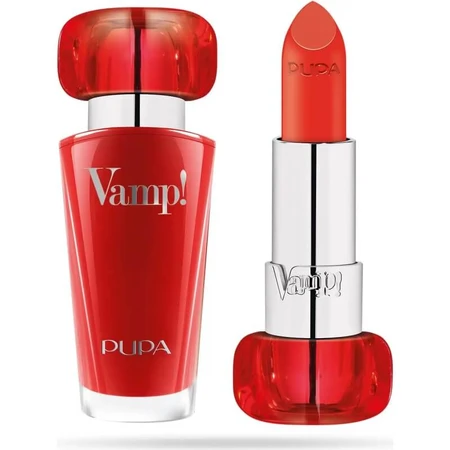 Pupa Vamp! Barra de labios voluminizadora n.º 306 «Outstanding Orange»