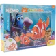 Lisciani Disney Nemo – 24-teiliges Maxi-Bodenpuzzle, beidseitig bedruckt, mit einer Malvorlage auf der Rückseite