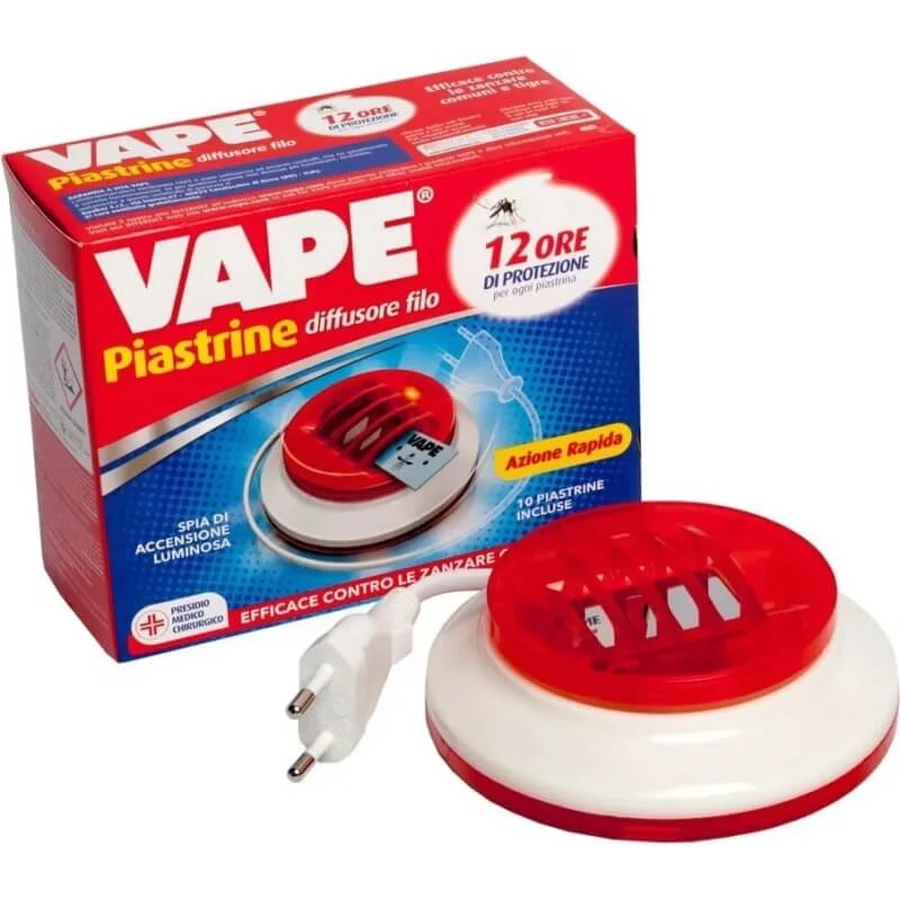Vape Wired Electric Mosquito Repellent + 10 Pads