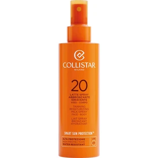 Collistar SPF 20 Zonnebrandspray: Hydraterende gezichts- en lichaamslotion, gemiddelde bescherming, 200 ml