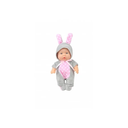 Moni Trade Hasenpuppe – Grau, 20 cm
