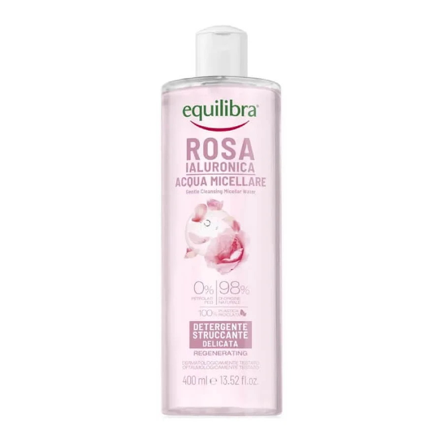 Equilibra Hyaluronic Rose - Micellaire make-upremover 400 ml