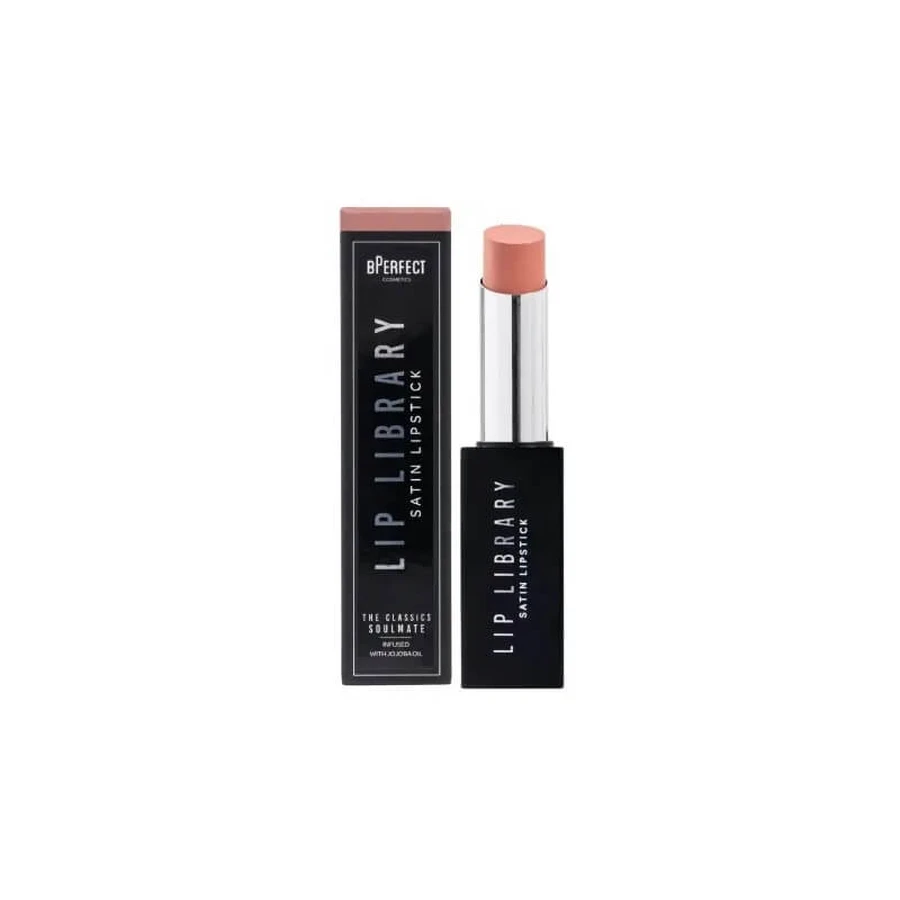 Bperfect Lip Library Satin Lipstick – Satin-Lippenstift – Soulmate