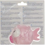 Chicco roze vis-badthermometer met temperatuurindicator