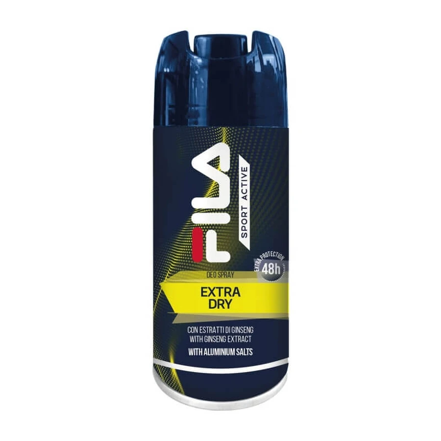 Fila Extra Dry – Deodorant-Spray für langanhaltenden, makellosen Schutz, 150 ml