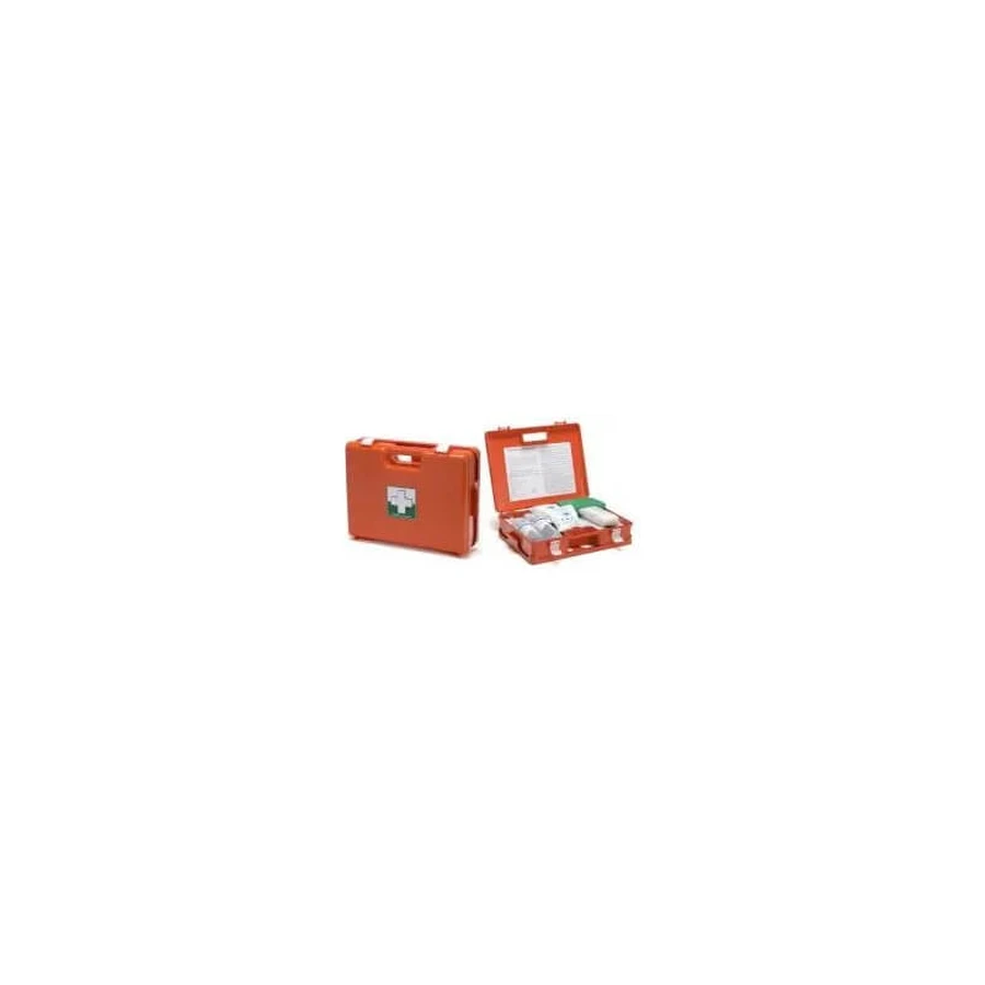 Empty metal first aid kit, dimensions 46x30x14