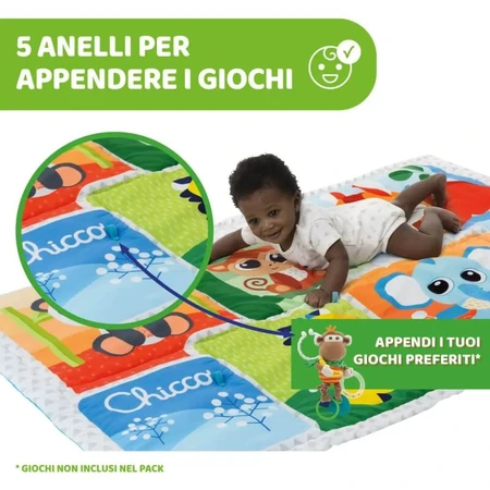 Alfombra de juegos Chicco XXL - Bosque mágico 0 meses+