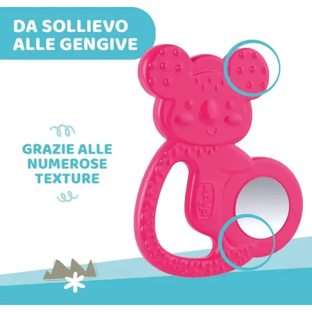 Chicco Fresh - Pink Koala Cooling Teether, 4m+