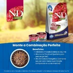 Farmina N&amp;d Quinoa Adult Mini WM Lamm – Alleinfuttermittel für ausgewachsene Mini-Hunde zur Gewichtsregulierung, 140 g