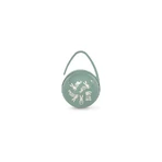 Suavinex Pacifier Holder - Case for 2 Green Rabbit Pacifiers